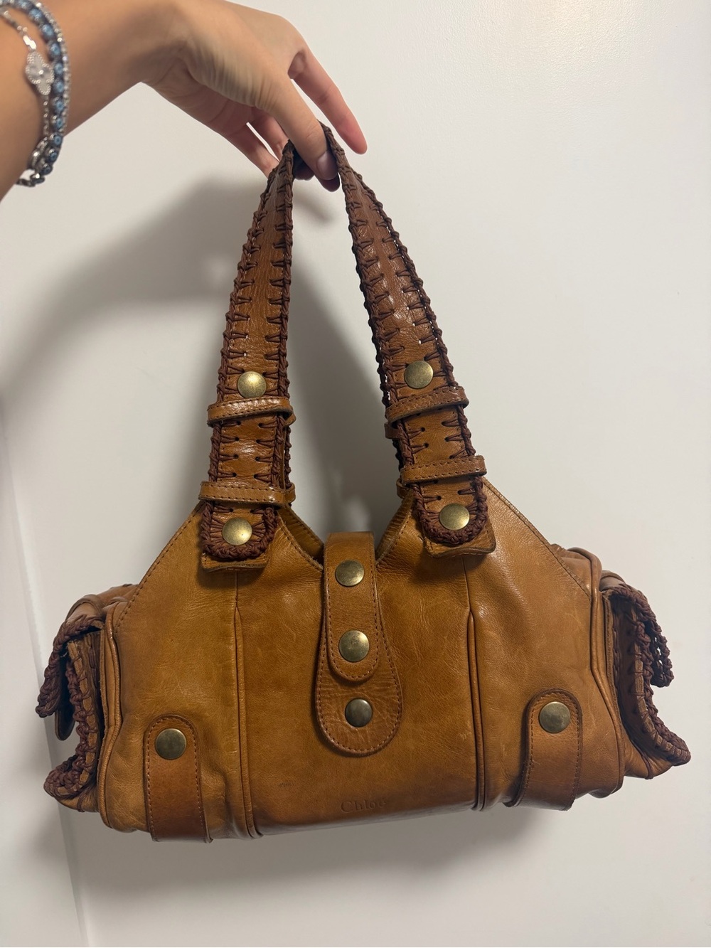 AUTHENTIC CHLOE SILVERADO BAG